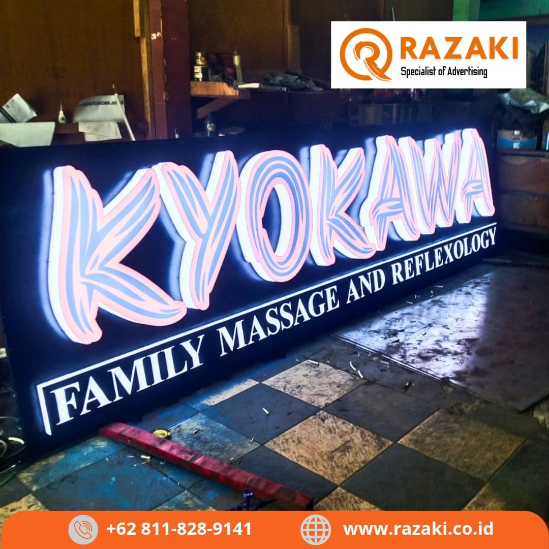 HURUF TIMBUL AKRILIK