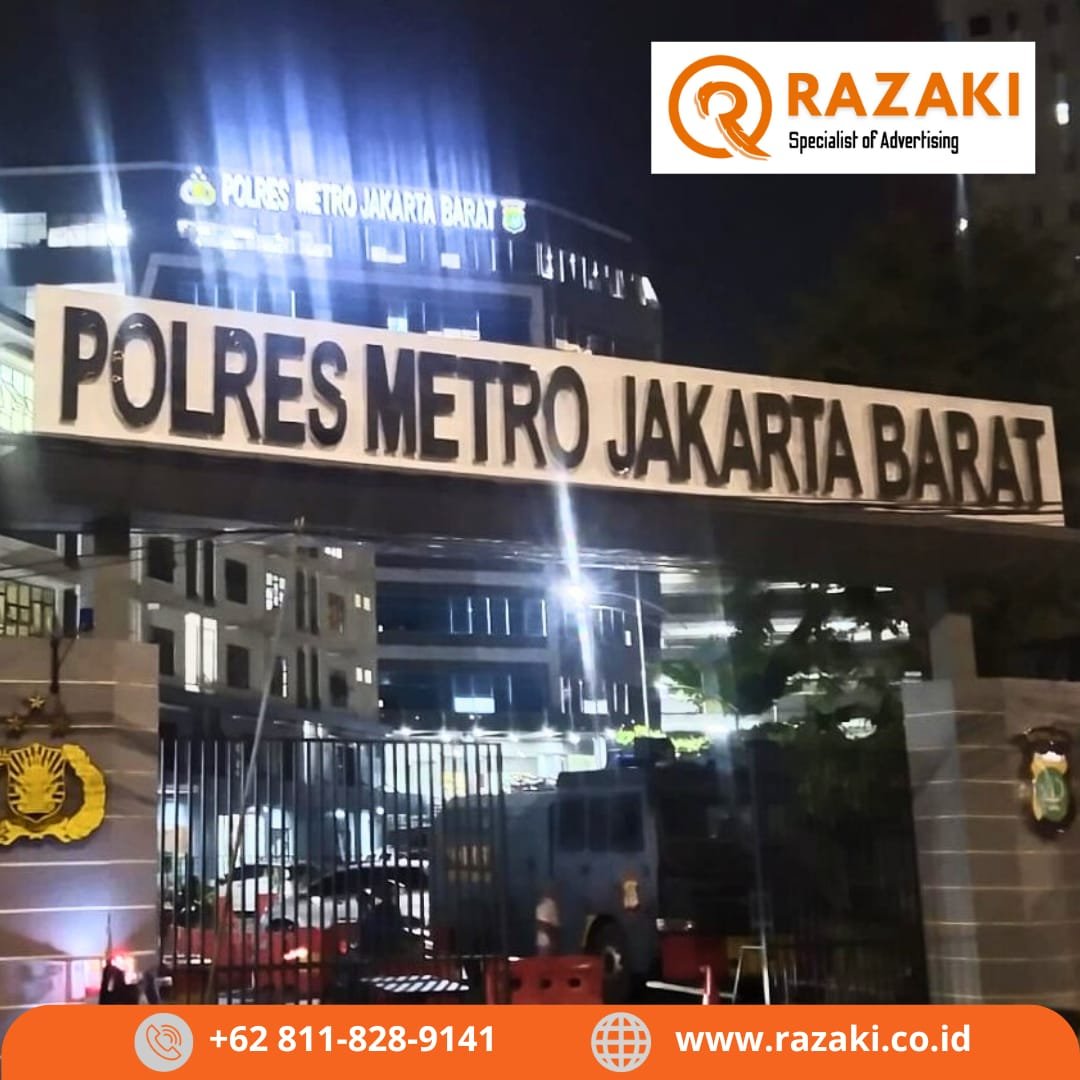 HURUF TIMBUL STAINLESS